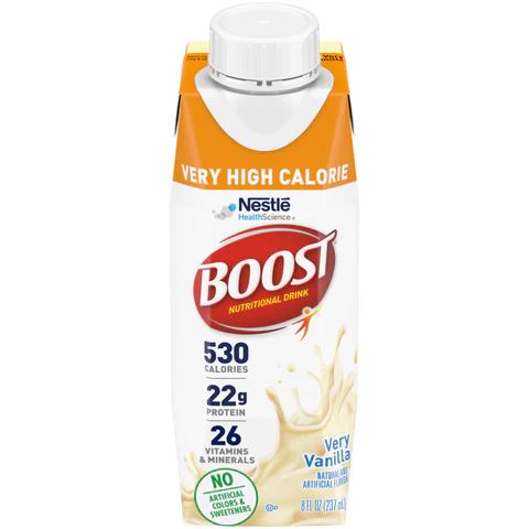 Boost, Vhc Vanilla, 8 Fl Ounce Tetra Prisma
