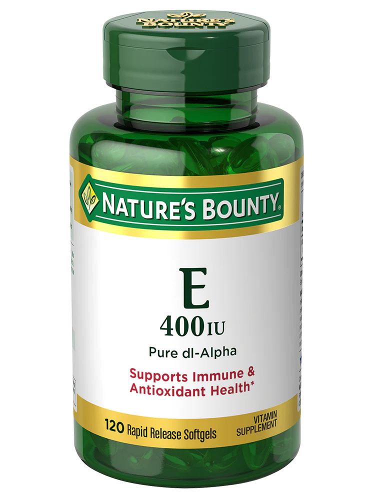 Nature's Bounty E 400u, Softgels, 120 Ct
