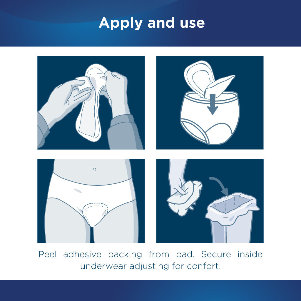 Attends Discreet Women's Panty Liners