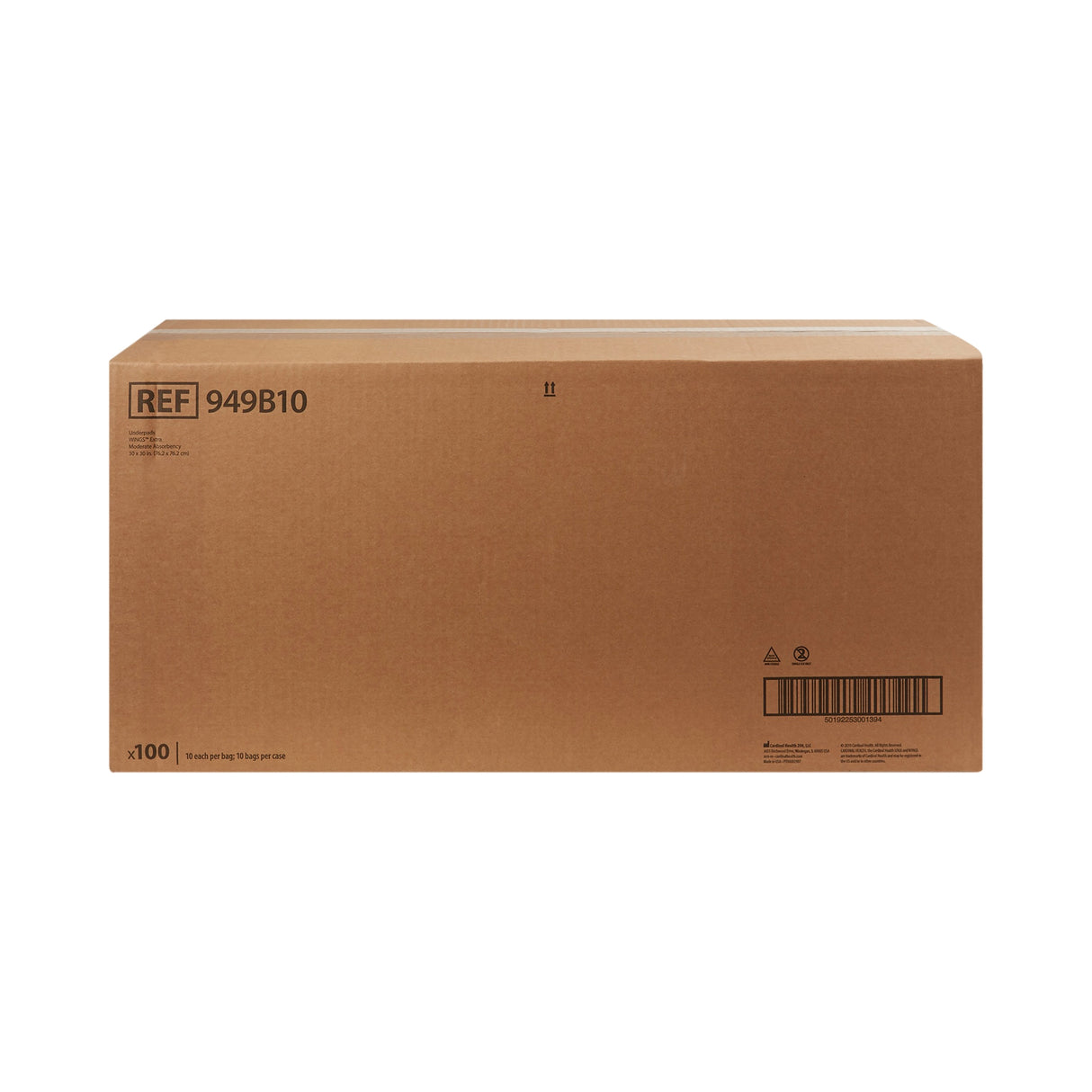 Cardinal Health, Underpads, Wings Extra, 30" X 30"