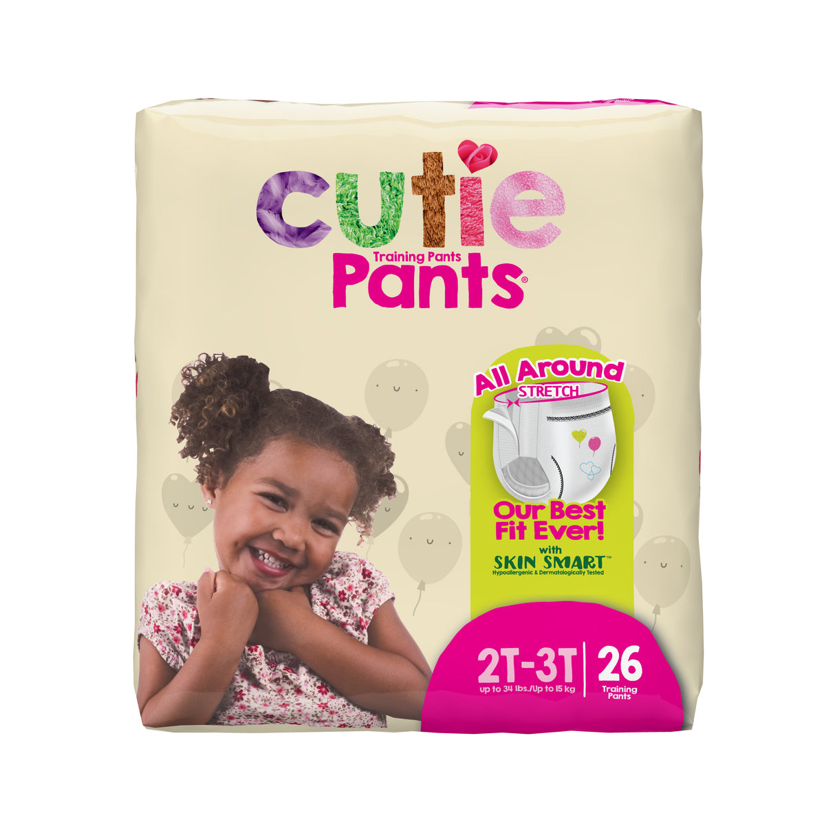 Cutie Pant Training Pant - Girl 2T-3T
