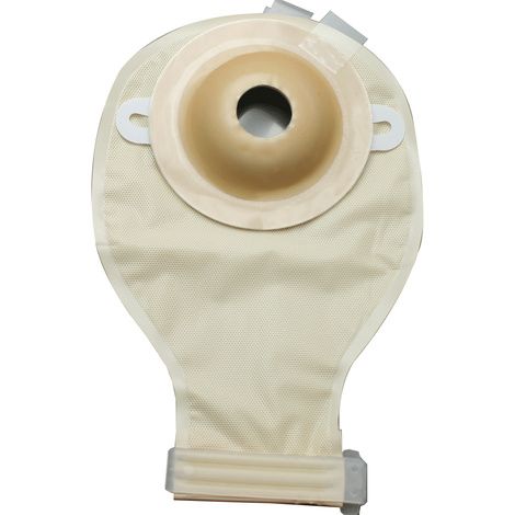 Special Nu-flex Post-op Adult Urinary Pouch 7/8" Pre-cut Round Opening, Deep Convex, 24 Oz.