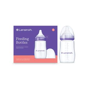 Lansinoh Breastmilk Storage Bottles, 8 Oz