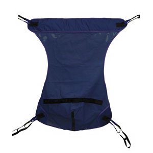 Full Body Sling With Commode Opening Large, 8-1/2" X 11" Opening