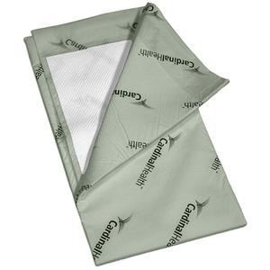 Cardinal Health disposable underpad for medical incontinence, waterproof absorbent sheet