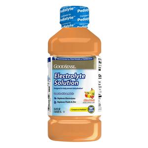 Goodsense Oral Electrolyte, Fruit Flavor, 100 Calories Per 33.8 Fl Oz. (1 Liter) Bottle