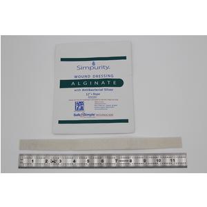Simpurity Silver Alginate Rope, 12"