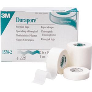 Durapore Silk-like Cloth Surgical Tape 2" X 1-1/2 Yds.