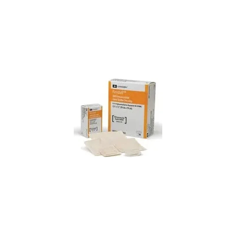 Cardinal Health Kendall Amd Antimicrobial Foam Dressing With Topsheet, 4" X 4"