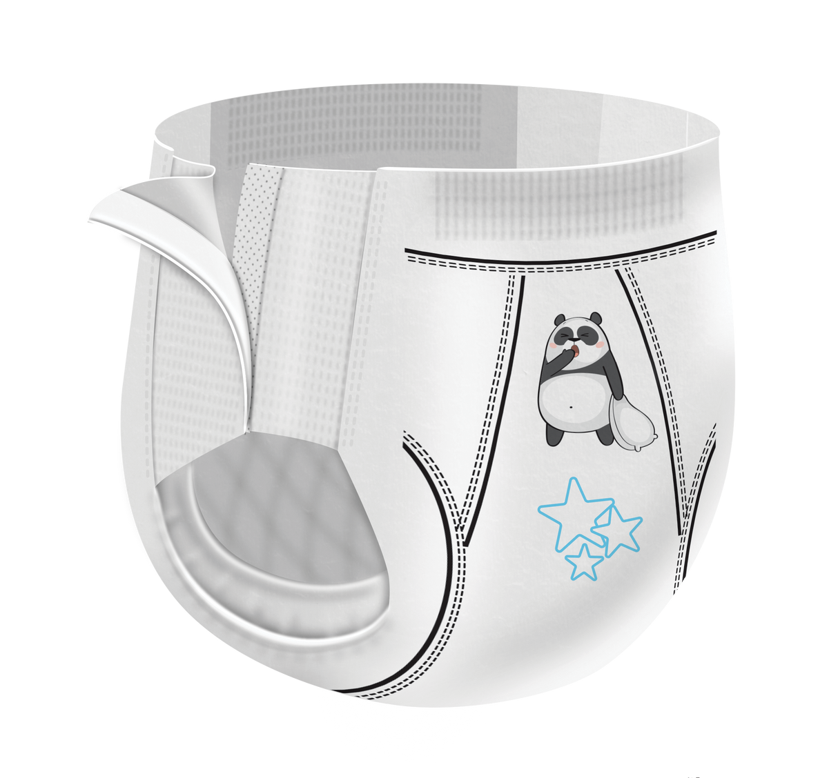 Cutie Pants for Boys Refastenable Training Pants, Hypoallergenic with Skin Smart, 3T-4T