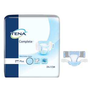 Tena Complete Brief, Medium, 32" - 44", 24 Count.