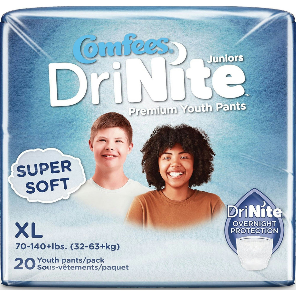 Comfees Juniors DriNite Premium Youth Pants X-Large