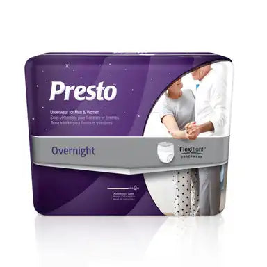 Presto Flexright Protective Underwear Medium 32" - 44" Overnight Absorbency
