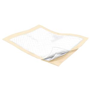 Cardinal Health Underpads, Wings Plus, Heavy Absorbency, Beige, 30" X 30"