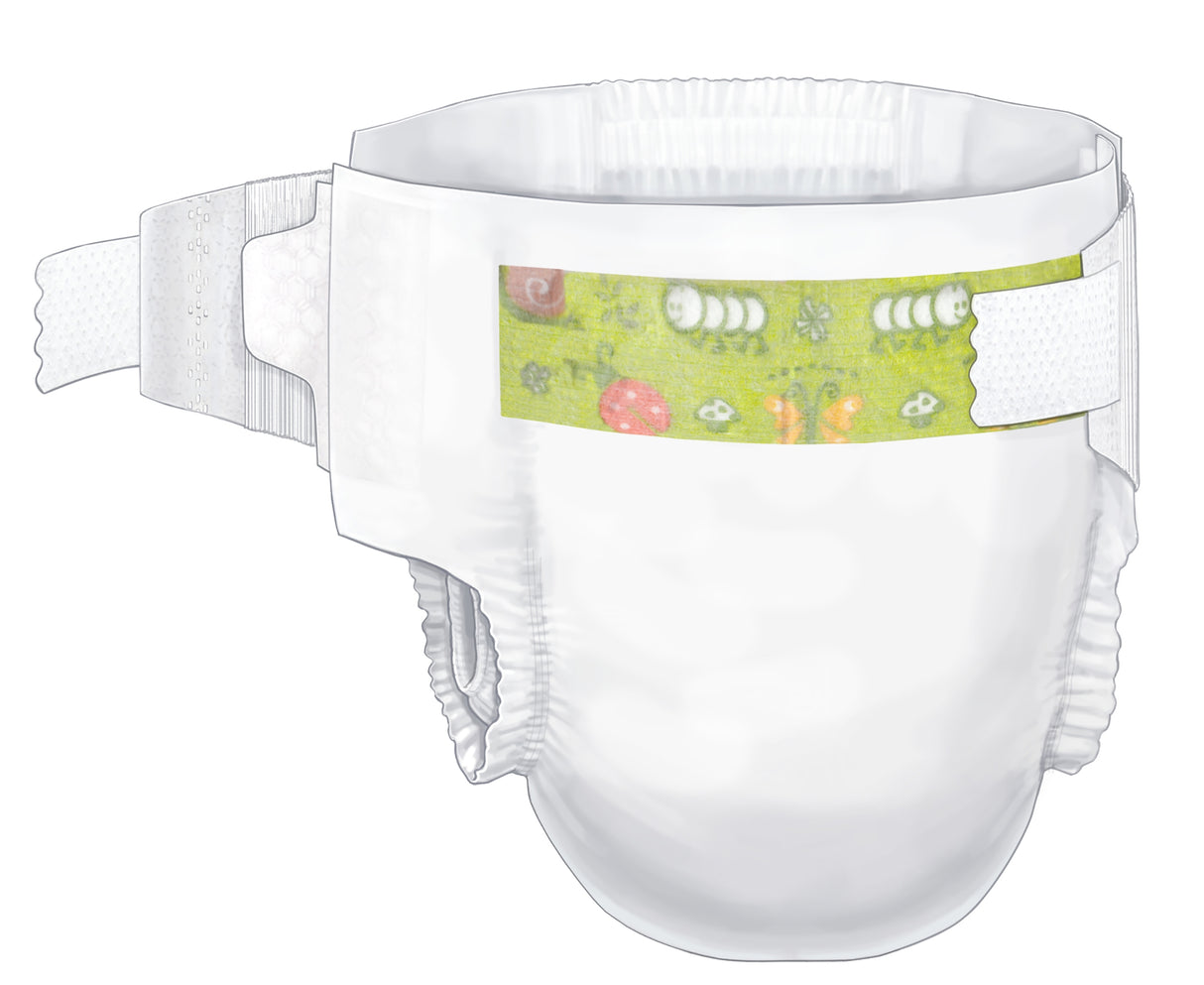 Cardinal Health, Baby Diapers, Wings, Size 3, Medium, 16 - 24 Lbs