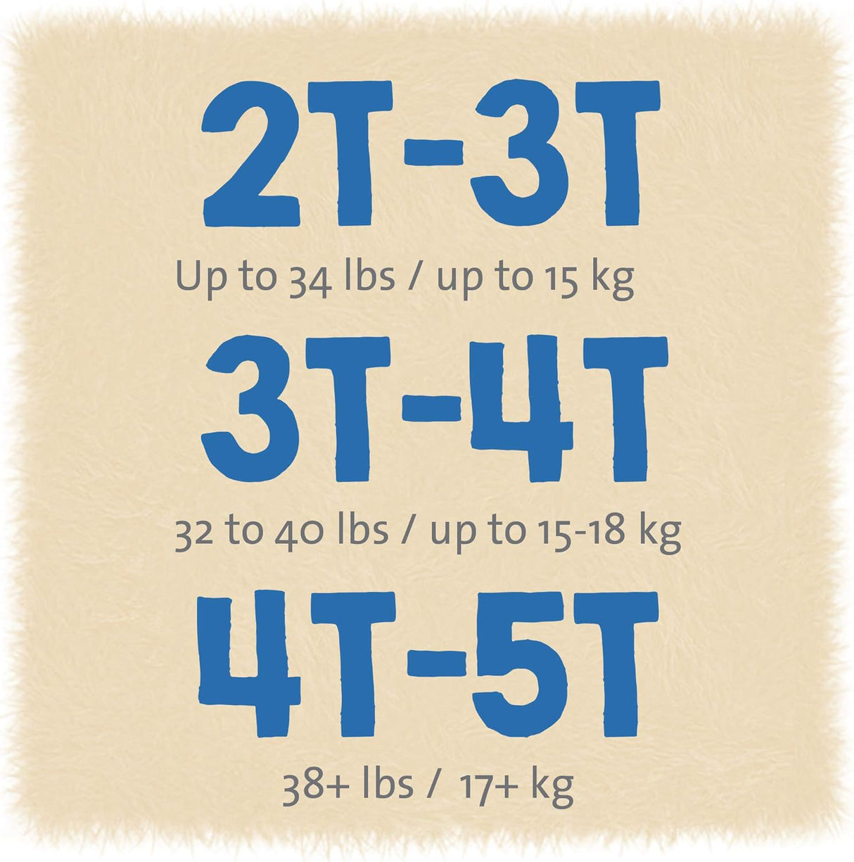 Cutie Pants for Boys Refastenable Potty Training Pants, Hypoallergenic with Skin Smart, 2T-3T