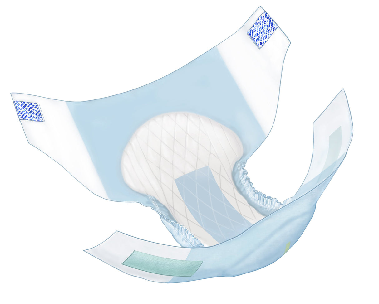 Cardinal Health, Hl Quilted Adult Briefs, Wings Ultra, X-large, 59" - 64"