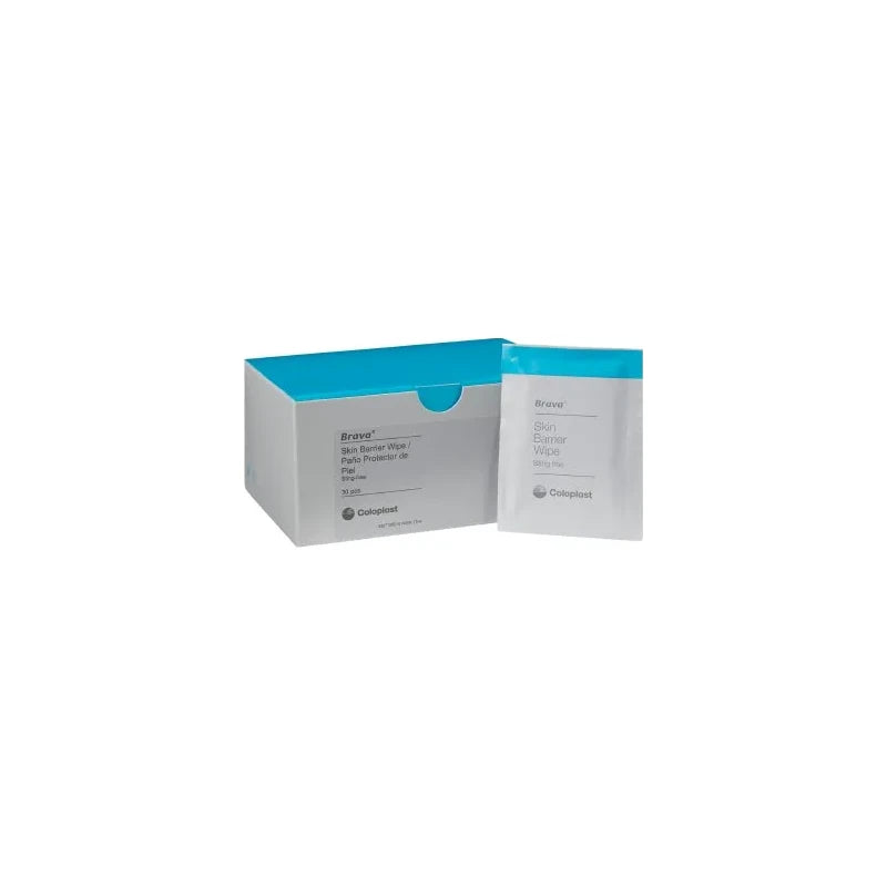 Brava Skin Barrier Wipe, Sting-free, Alcohol-free, Silicone-based