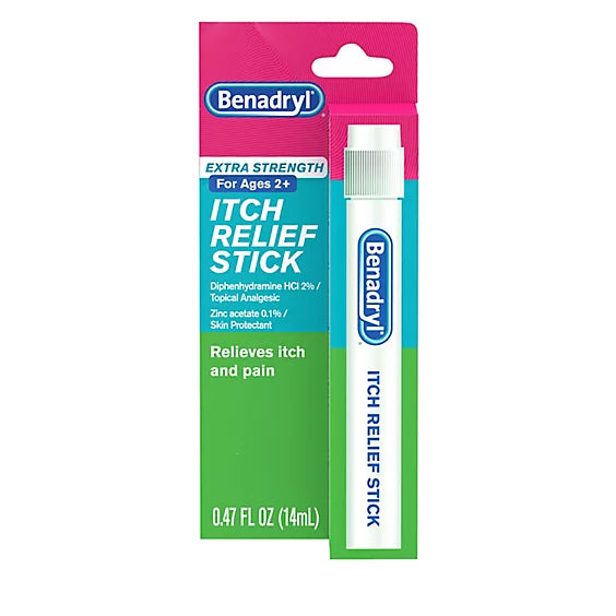 Benadryl Itch Relief Stick, 0.47 Fl Oz