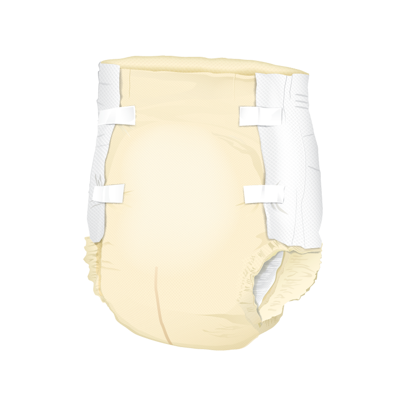 Presto Breathable Brief, Value Plus Absorbency, X-large, 58"-64"