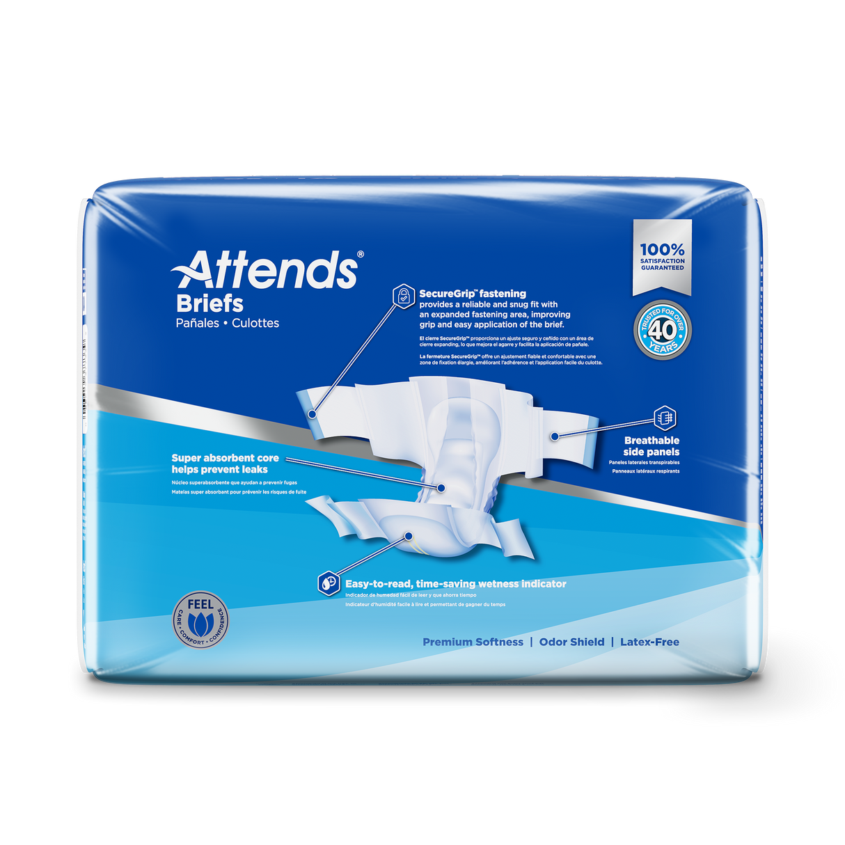Attends Brief, Maximum Absorbency, XL