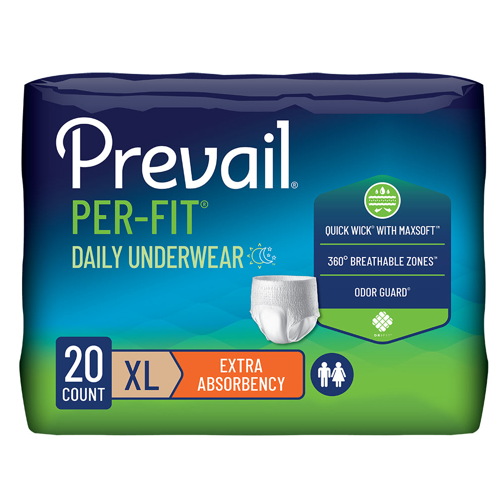 Prevail® Per-Fit® Incontinence Protective Underwear, XLarge