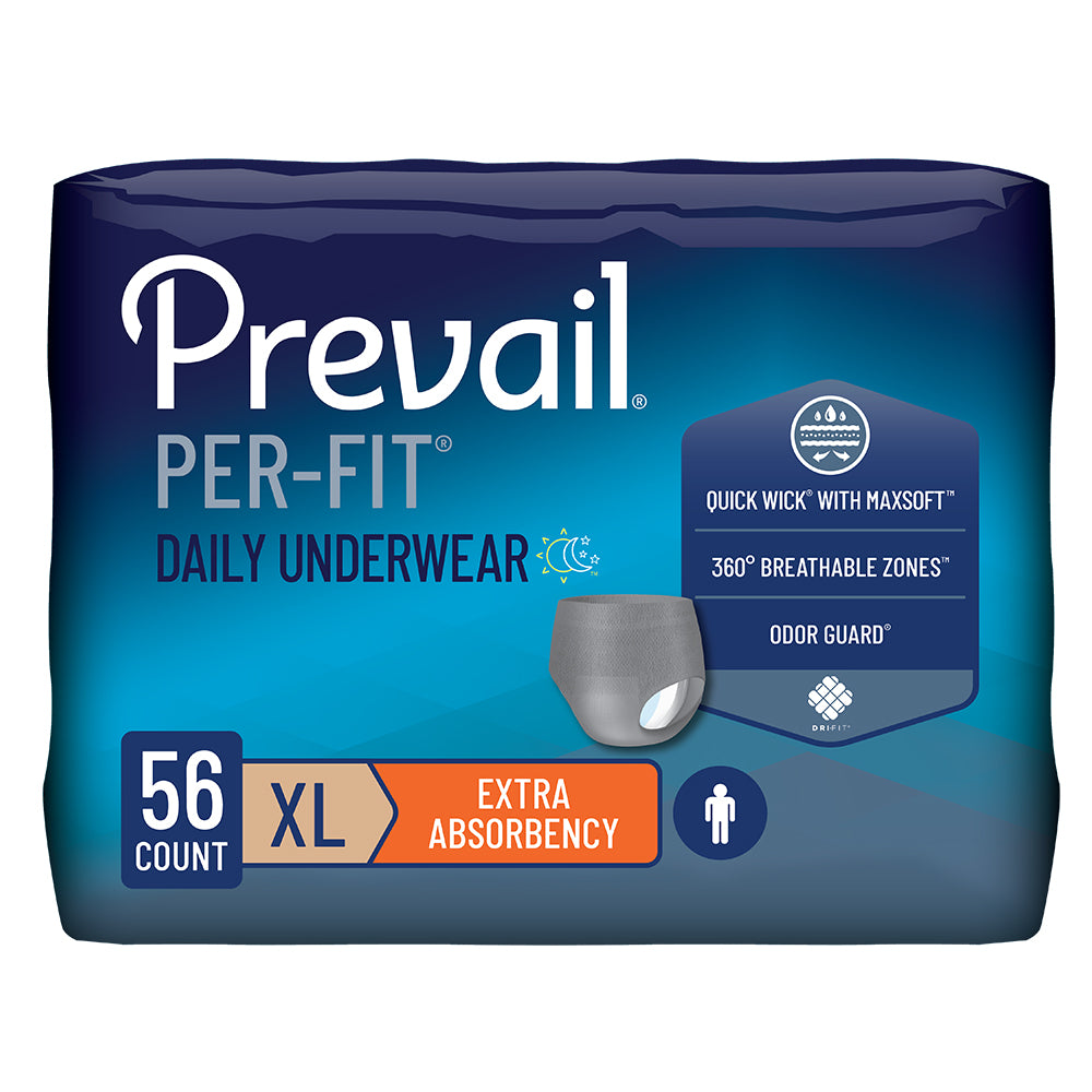 Prevail® Per-Fit® Incontinence Protective Underwear for Men, Extra Large