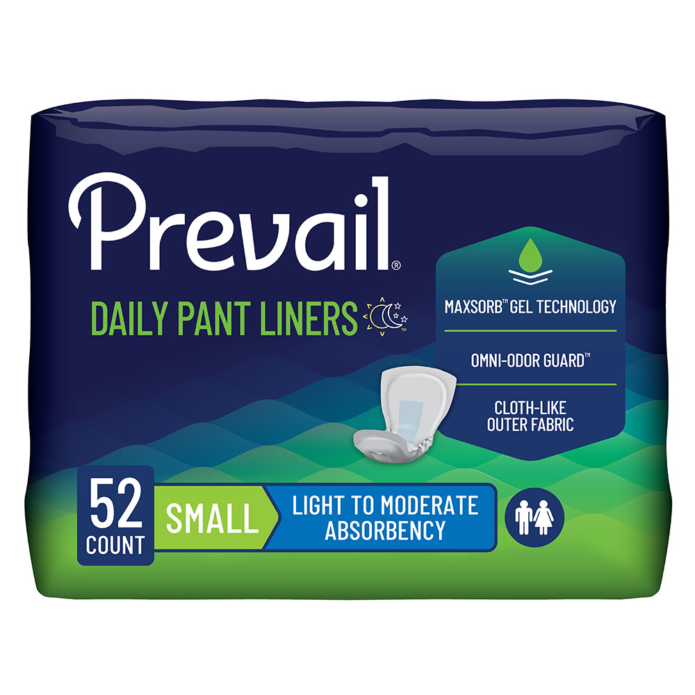 Prevail Incontinence Pant Liner, Small