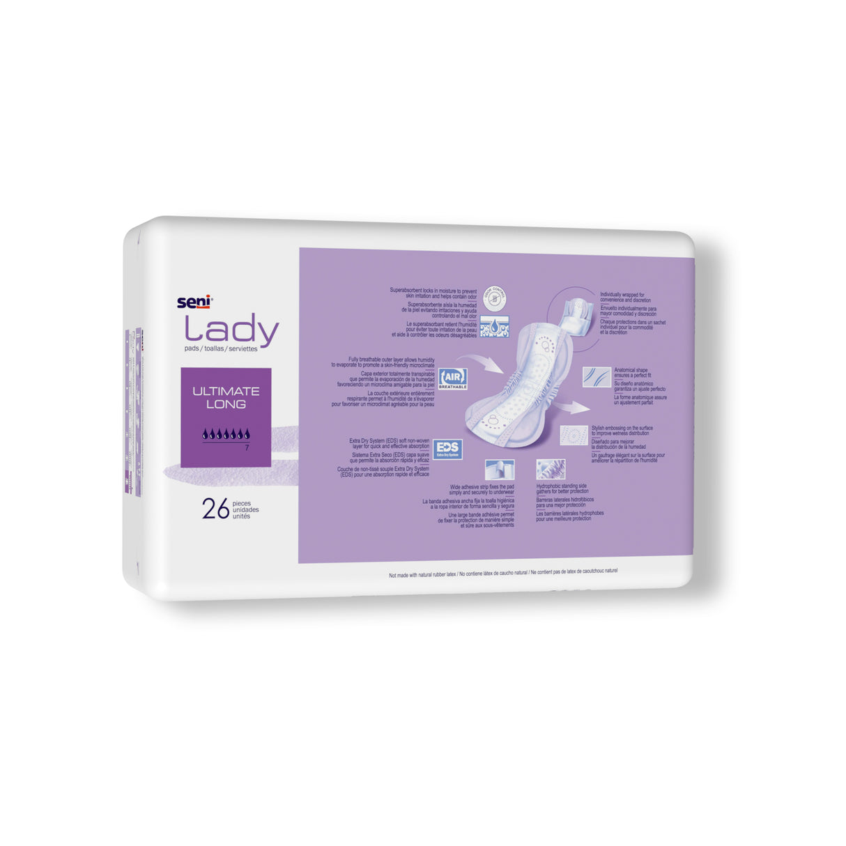 SENI LADY PADS ULTIMATE LONG- 16.5"