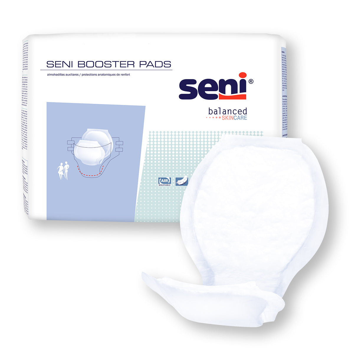 Booster Pad Seni® Moderate Absorbency One Size Fits Most- 25"