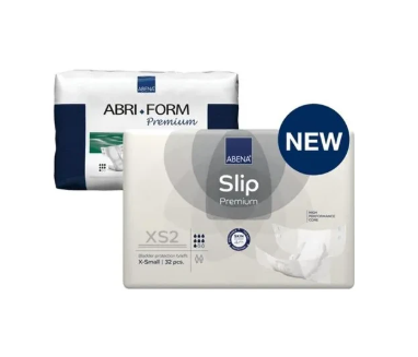 Abena Slip Premium Brief, X-small, 20" - 24", Xs2 Absorbency Level 2 - Replaces: Rb43054