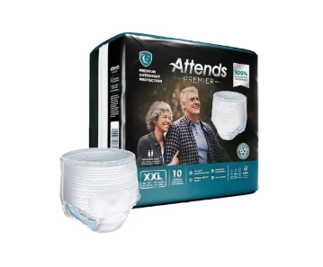 Attends Premier Overnight Bariatric Underwear, Xxl, Up To 80"