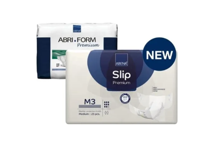 Adult Incontinence Brief Slip Premium M3, Medium, Absorbency Level 3, 28" - 43"