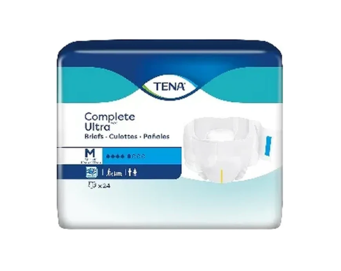 Tena Dry Comfort Briefs, Medium, 32" - 44"