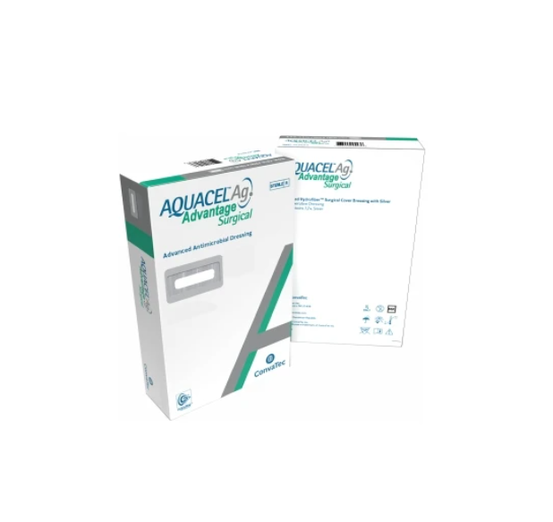 Aquacel Ag Advantage Surgical Advanced Antimicrobial Dressing With Silver, 3.5" X 10" - Replaces 51412011