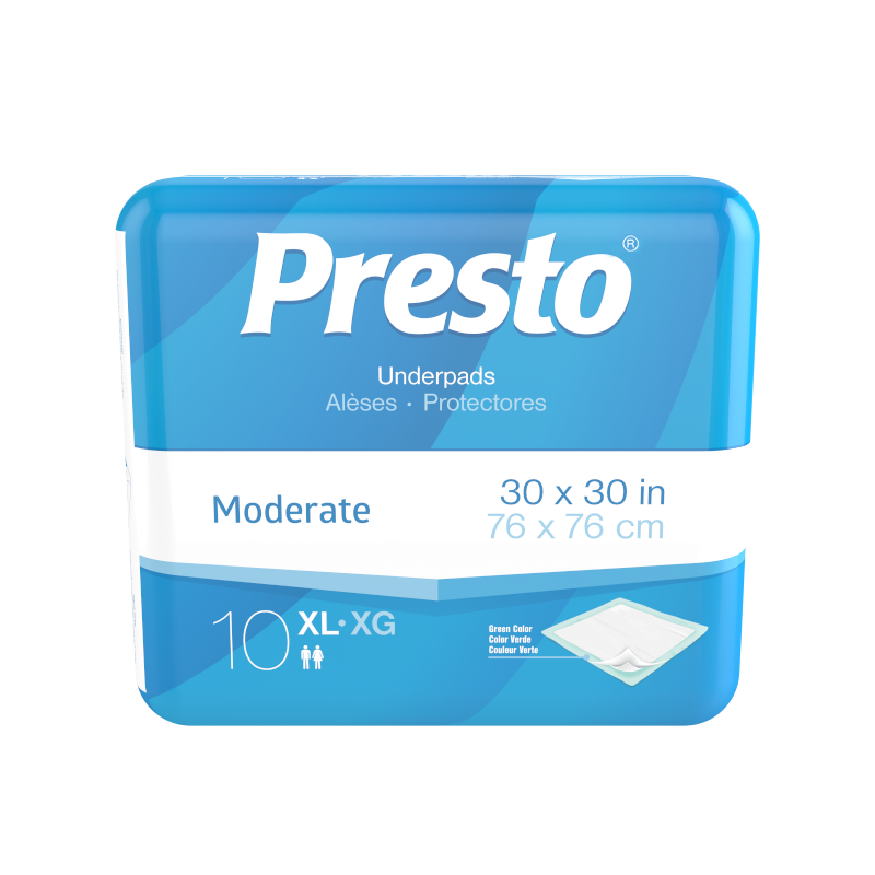 Presto Moderate Underpad 30" X 30"
