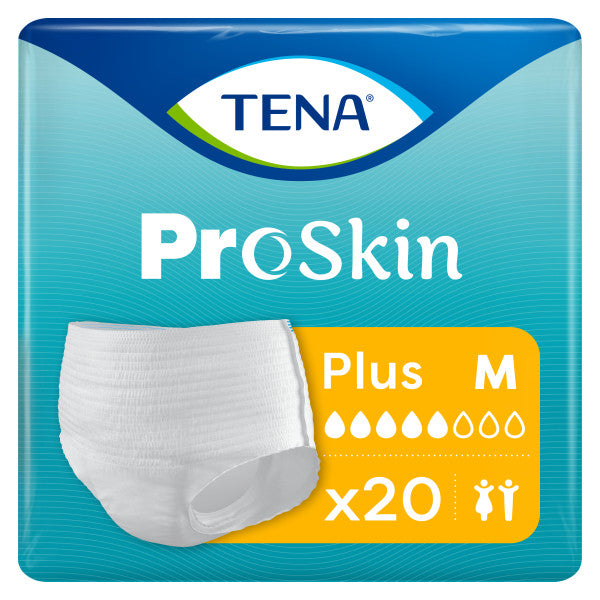 Tena Proskin Plus Protective Underwear, Medium 34" - 44"