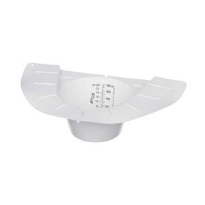 Deluxe Specimen Pan, White, Graduated