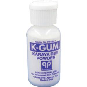 K-gum Karaya Gum Powder 1 Oz. Bottle