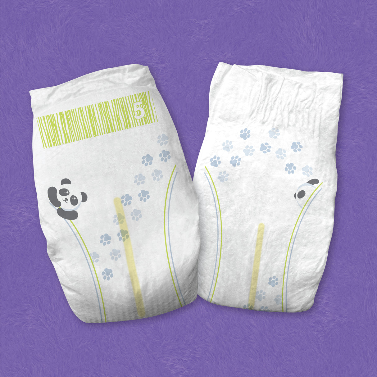 Cuties Complete Care Baby Diapers, Size 5