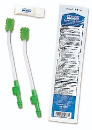 Single Use Suction Swab System With Perox-a-mint Solution And Mouth Moisturizer