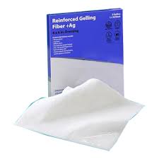 Cardinal Health Reinforced Gelling Fiber +ag, 6" X 6"