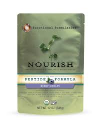Nourish Peptide Formula, Berry Medley Flavored, 12 Oz.