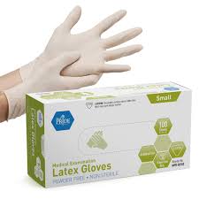 Sterile Powder-free Latex Exam Glove Small