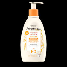 Aveeno Protect & Hydrate Sunscreen Body Lotion, Spf 60, 12 Oz