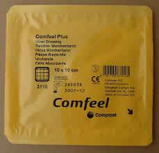 Comfeel Plus Hydrocolloid Dressing 4" X 4"