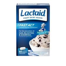 Lactaid Fast Act Lactase Enzyme Supplement, Caplets