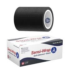 Sensi-wrap Self-adherent Bandage, 1" X 5 Yds., Black