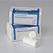 Dermacea Sterile Stretch Bandage, 3" X 4 Yds