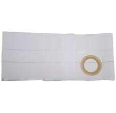 Special 8" Left, Beige, Cool Comfort, Flat Panel Belt, Extra Large, Custom: 3-5/8" Cloth Bias Opening